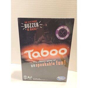 Hasbro TABOO The Classic Game Of Unspeakable Fun With Electronic Buzzer New
